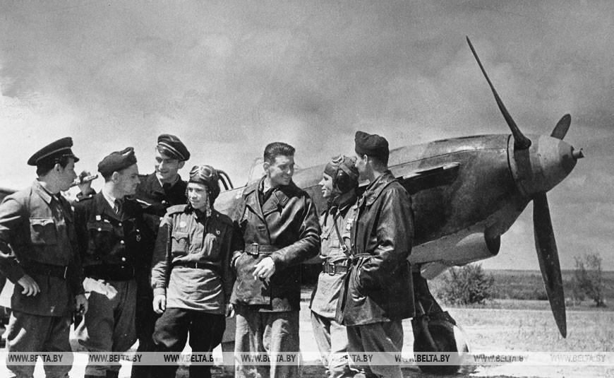 Лётчики полка &quot;Нормандия - Неман&quot;, май 1944 года