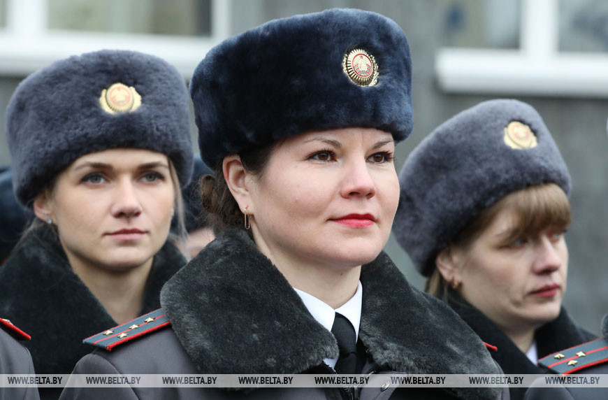 Торжества в Витебске, посвященные Дню белорусской милиции, 2020 год