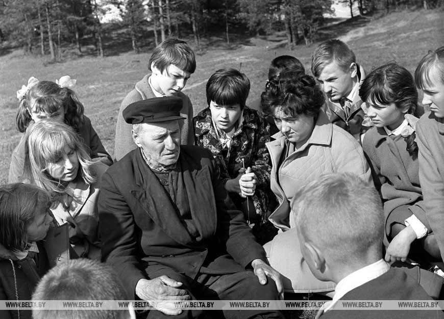 Единственный свидетель хатынской трагедии Иосиф Иосифович Каминский, 1968 год