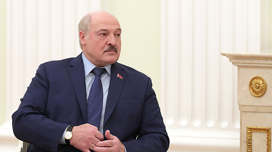 Александр Лукашенко. Фото пресс-службы Президента РФ